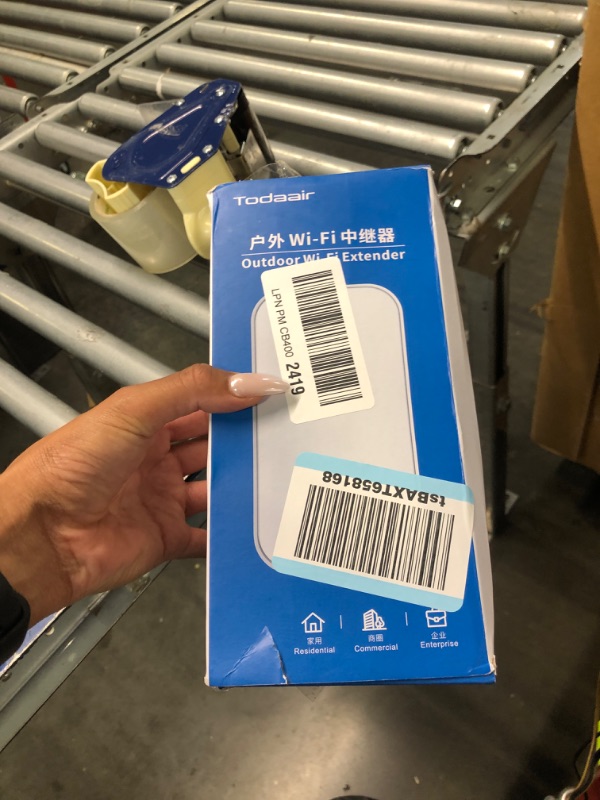 Photo 2 of Outdoor WiFi Extender?IP65 Weatherproof?AC1200Mbps?Transmission Range Up to 300 feet?MU-MIMO?30 Devices?Ethernet Port?Support Repeater & AP Mode Outdoor Smart AC1200?Support AP Mode?