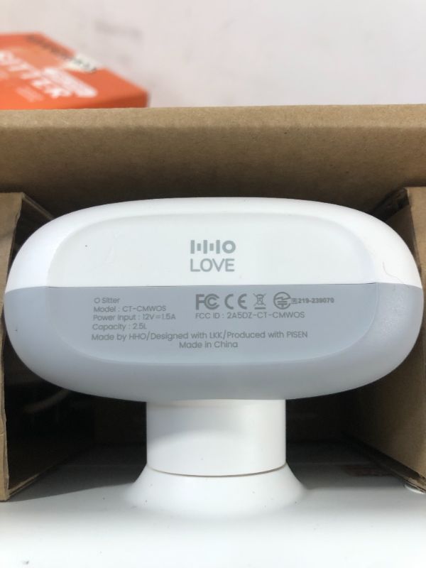 Photo 4 of **FOR PARTS ONLY** Automatic Cat Feeder with Camera, HHOLOVE O Sitter 1080P HD Pet Camera with Cat Food Dispenser, 5G WiFi with APP Control for Remote Feeding, Night Vision, Laser, AI 24H Life Record