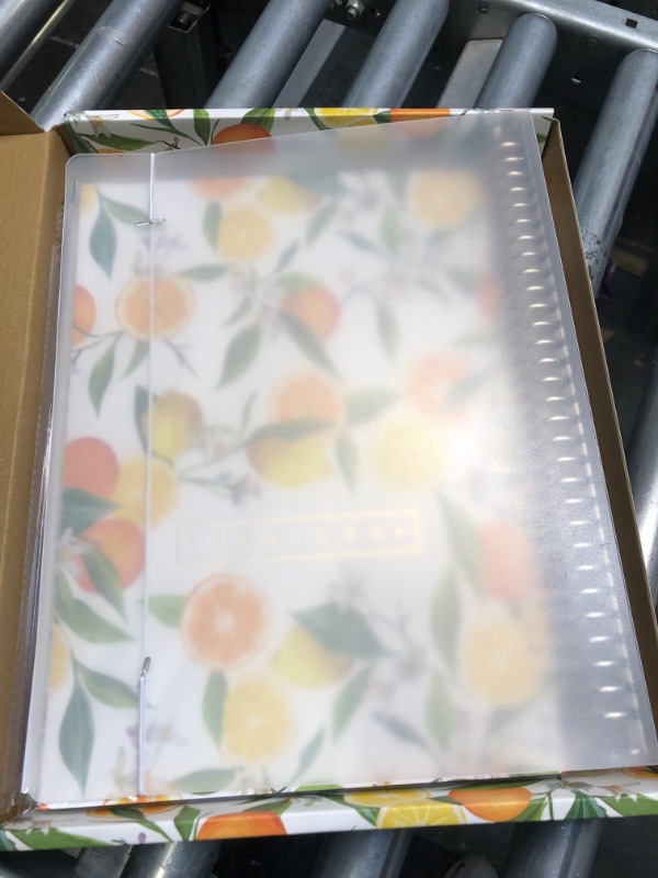 Photo 3 of Blank Recipe Book to Write in Your Own Recipes with Kitchen Conversion Chart Magnet, Store 240 Recipes in This 30 Ring Binder with 8 Dividers