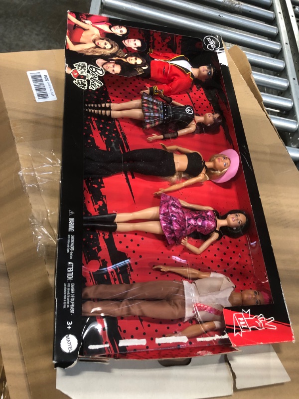 Photo 1 of Barbie RBD Set of 5 Fashion Dolls with Roberta, Mia, Lupita, Diego & Giovanni in Removable Concert Looks, Band Collectible