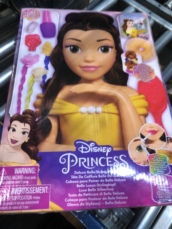 Photo 1 of Disney Princess Deluxe Belle Styling Head, Ages 3+