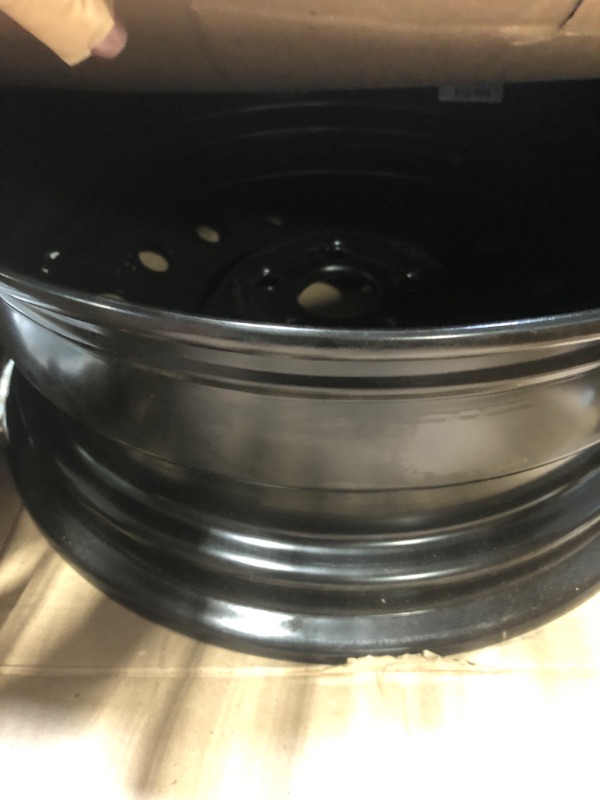 Photo 1 of Dorman 939-174 16 x 6.5 In. Steel Wheel Compatible with Select Pontiac / Toyota Models, Black