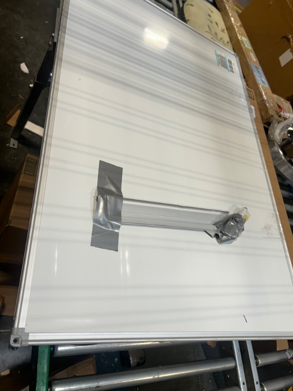 Photo 2 of Realspace™ Magnetic Dry-Erase Whiteboard, 48" x 72", Silver Frame