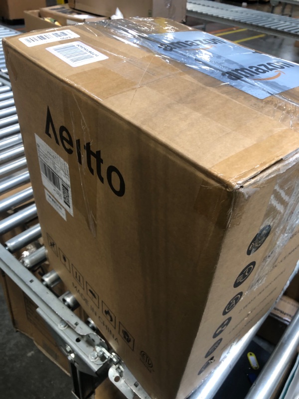 View 2 of Aeitto Nugget Ice Maker Countertop, 55 lbs/Day, Chewable Ice Maker, Rapid Ice Release in 5 Mins, Auto Water Refill, Self-Cleaning, Stainless Steel Housing Ice Machine (Black)