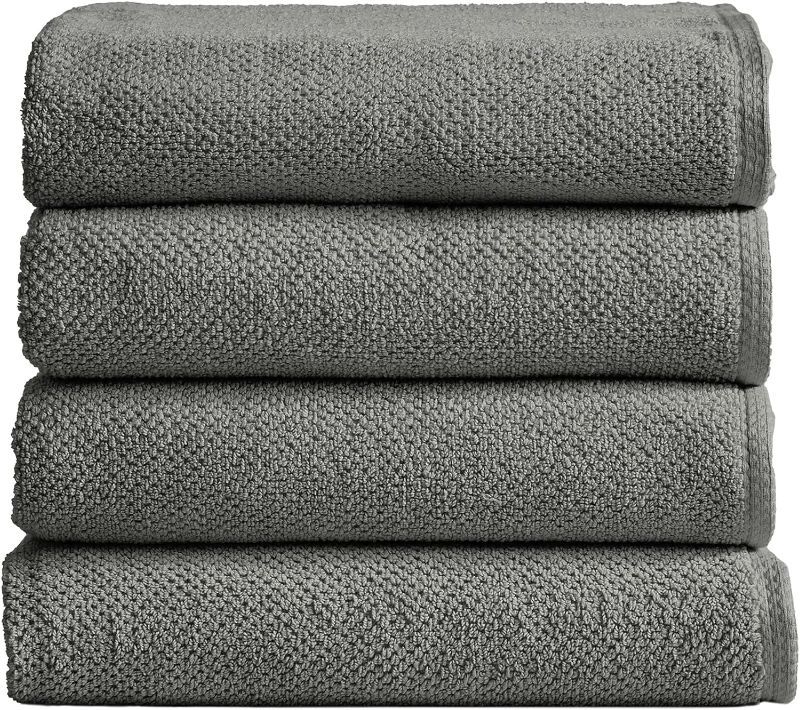 Photo 1 of 100% Cotton Quick-Dry Bath Towel Set (30 x 52 inches) Highly Absorbent, Textured Popcorn Weave Bath Towels. Acacia Collection (Set of 4)
***STOCK PHOTO SIMILAR ITEM***