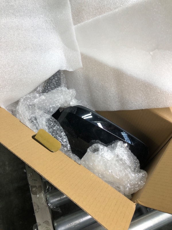 Photo 1 of Lqito Left Driver side Mirror Fits 2016-2022 Toyota Tacoma With Power Glass, Heated, Turn Signal, Blind Spot Detection and Manual Folding Match to Midnight Black Metallic Replace TO1321350(8Pins) 8 Pins Left Black