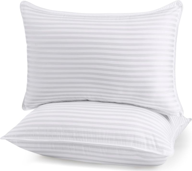Photo 1 of  Bed Pillows for Sleeping Standard Size (White), Set of 2, Cooling Hotel Quality, for Back