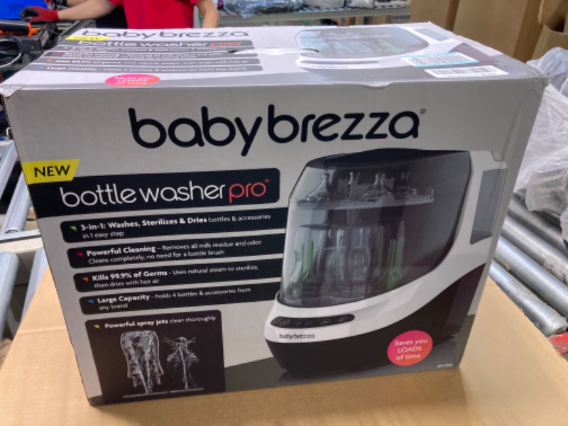 Photo 2 of Baby Brezza Bottle Washer Pro - Baby Bottle Washer, Sterilizer + Dryer - All in One Bottle Cleaner Machine Replaces Tedious Bottle Brushes and Hand Washing