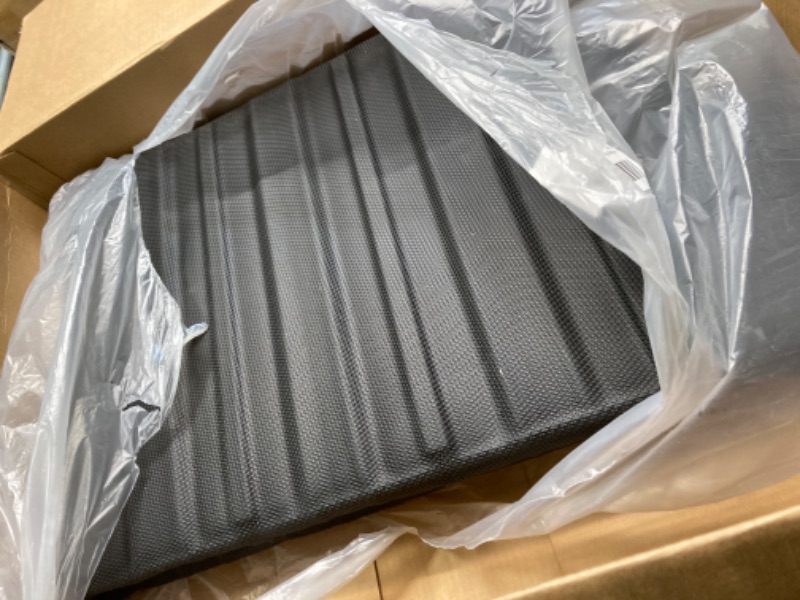 Photo 1 of BestEvMod for Rivian R1T Truck Bed Mat Liner Foldable Accessories Pickup Heavyweight Bed Mat All-Weather Protection Compatible with Rivian R1T 2022 2023 Accessories