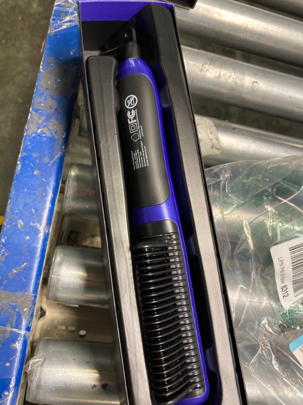 Photo 1 of JNLY Hair Straightener Brush, Ionic Hair Straightener Comb, 3 in 1 Hot Comb Hair Straightening Brush, 6 Temps Fast Heating Frizz-Free Anti-Scald Auto-Off, Gifts for Professional Styling Salon at Home