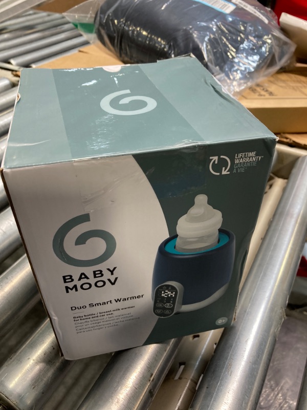 Photo 2 of Babymoov Duo Smart Bottle Warmer - 2-in-1 Car and Home, Fast, Programmable, and Portable for Breastmilk or Baby Formula (Multi-Purpose and Universal)