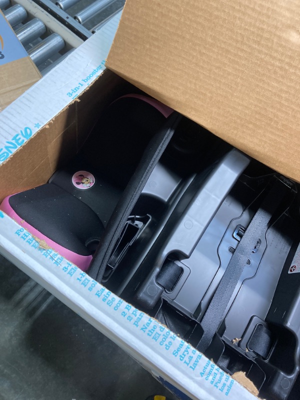 Photo 1 of Disney Baby Disney MagicSquad 3-in-1 Harnessed Booster Car Seat, Minnie Dot Party