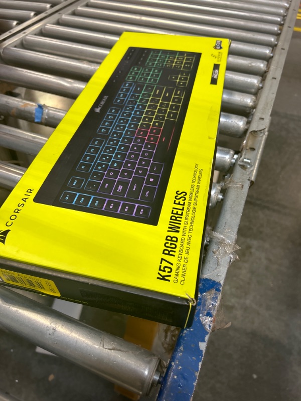 Photo 1 of CORSAIR K57 RGB Wireless Gaming Keyboard