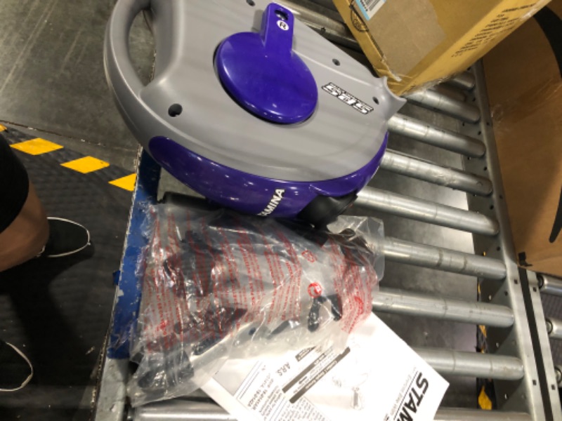 Photo 1 of Stamina Exercise Bike with Smooth Pedal System Purple Home exercise bike