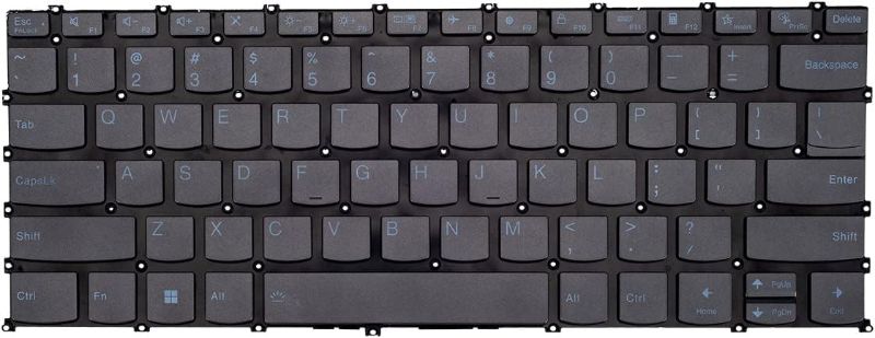 Photo 1 of Replacement Keyboard for Lenovo Flex 5-14ARE05 Flex 5-14IIL05 Flex 5-14ITL05 Flex 5-14ALC05, ideaPad 5-14ITL05 ideaPad 5-14IIL05 ideaPad 5-14ARE05 ideaPad 5-14ALC05 Keyboard with Backlit US Layout
