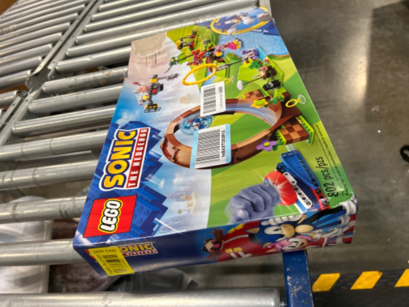 Photo 2 of LEGO Sonic The Hedgehog Sonic’s Green Hill Zone Loop Challenge 76994 Building Toy Set, Sonic Adventure Toy with 9 Sonic and Friends Characters, Fun Gift for 8 Year Old Gamers and Young Fans