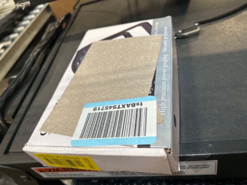 Photo 1 of CAMRY Digital Hand Dynamometer Grip Strength Measurement Meter Auto Capturing Electronic Hand Grip Power 198 Lbs / 90 Kg Black