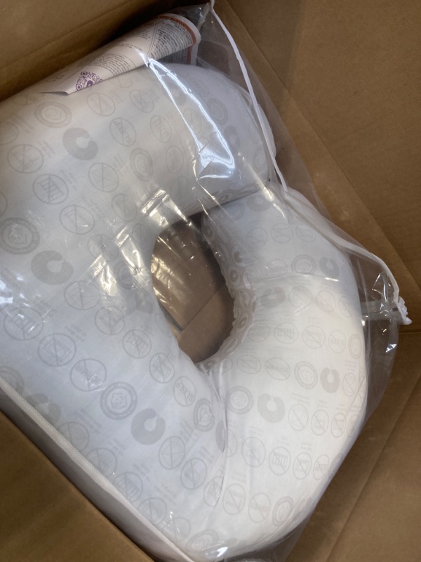 Photo 1 of Boppy Nursing Pillow – Bare Naked | Breastfeeding and Bottle Feeding, Propping Baby, Tummy Time, Sitting Support | Pillow Only