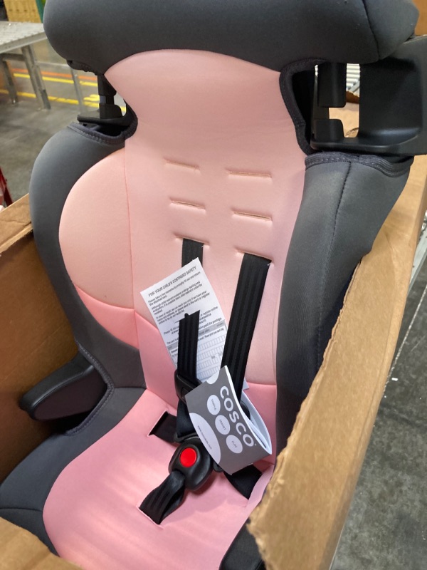 Photo 1 of Cosco Finale DX 2-in-1 Booster Car Seat, Sweet Berry, 1 Count (Pack of 1)
