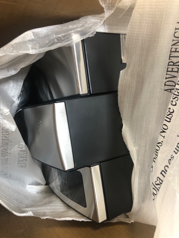 Photo 1 of **Cracked on top** Mr. Coffee 10 Cup Thermal Programmable Coffeemaker, Stainless Steel Stainless Steel 10 Cup Thermal Carafe + Strong Brew