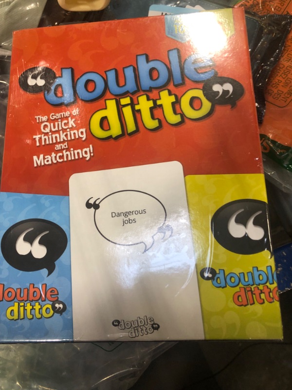 Photo 2 of Double Ditto - A Hilarious Family Party Word Board Game - Family Games -Games for Kids Ages 8-12, Teens, & Adults - Family Games for Game Night - Family Games for Kids and Adults