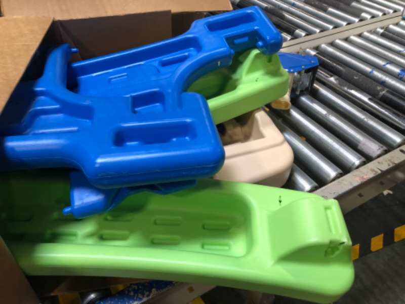 Photo 1 of Little Tikes Easy Store Jr. Kid Picnic Play Table & Fish 'n Splash Water Table Play Table + Splash Water Table