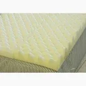 Photo 1 of  Foam Twin Bed Pad Mattress Egg Crate Overlay Topper 