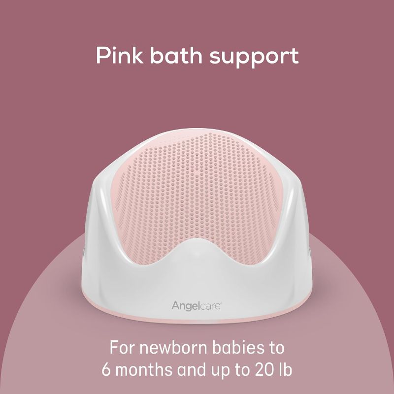 Photo 1 of Angelcare Baby Bath Support (Pink) | Ideal for Babies Less than 6 Months Old