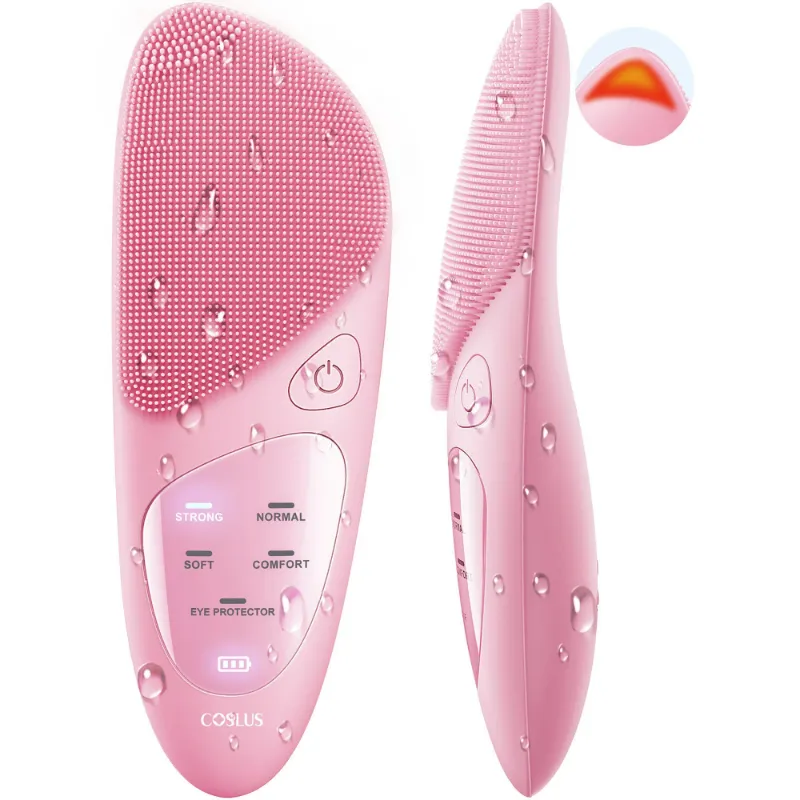 Photo 1 of Facial Cleansing Brush Face Scrubber: IPX7 Waterproof Rechargeable Brush, 4 Modes with Eye, Electric System for Cleaning, Exfoliating, Massaging