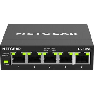 Photo 1 of GS305E-100NAS 5-Port Gigabit Ethernet Smart Managed Plus Switch
