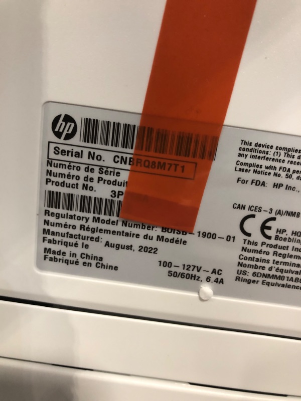 Photo 5 of HP LaserJet Enterprise MFP M430f Monochrome All-in-One Printer with built-in Ethernet & 2-sided printing (3PZ55A),white, Large