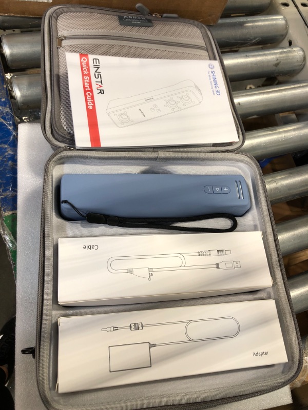 Photo 1 of Einstar 3D Handheld Infrared VCSEL Structured Light Scanner with RGB Color Camera, 0.1mm Resolution, Collecting Data, 3D Printing, Design, Digital Archiving