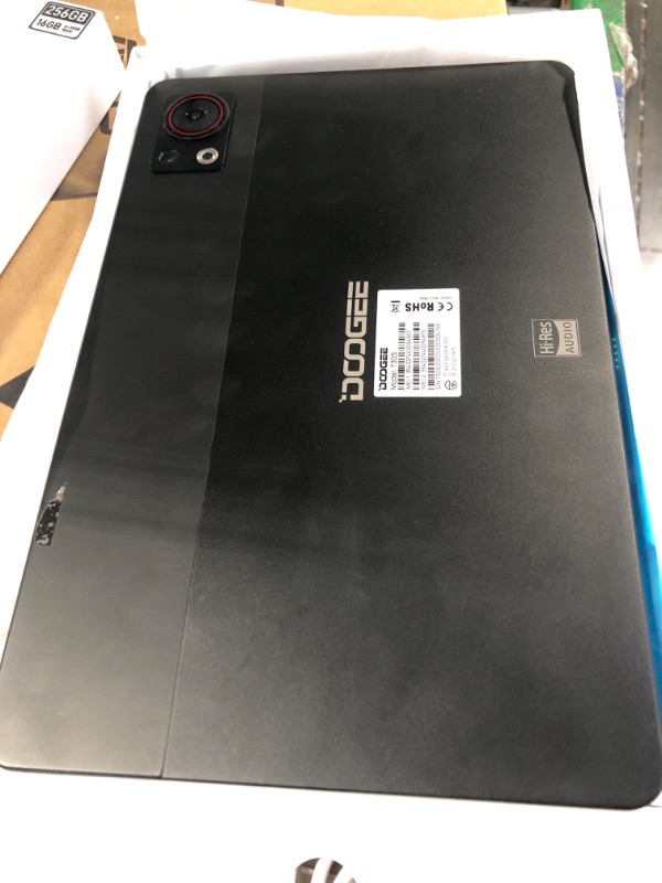 Photo 4 of ***NEEDS NEW OS AND FACTORY RESET*** DOOGEE T30S Android Tablet, 2.4K 11 Inch Tablet Android 13 Tablets with Octa Core Processor, 16GB RAM 256GB ROM, 8580mAh, Dual 13MP Camera, 4 Speakers, 5G WiFi+4G LTE, BT5.0, GPS, Black