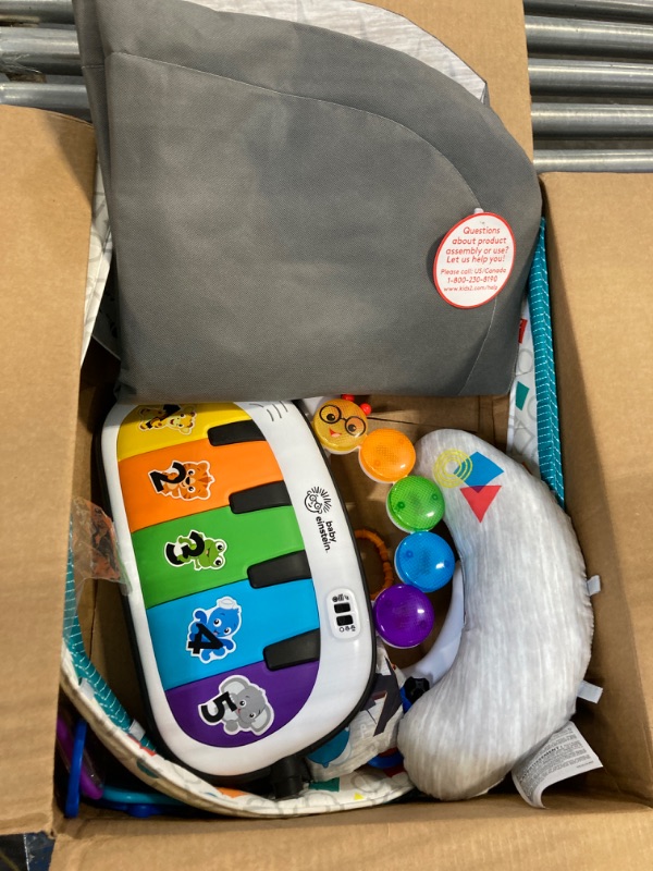 Photo 1 of Baby Einstein 4-in-1 Kickin' Tunes Music and Language Play Gym and Piano Tummy Time Activity Mat