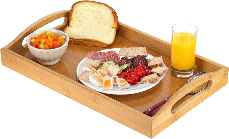 Photo 1 of BAMBOO SERVING TRAY