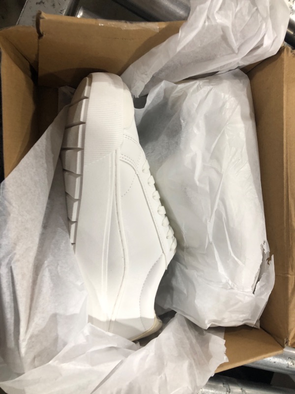 Photo 2 of Dr. Scholl's Shoes Women's Time Off Sneaker 8.5 White Smooth