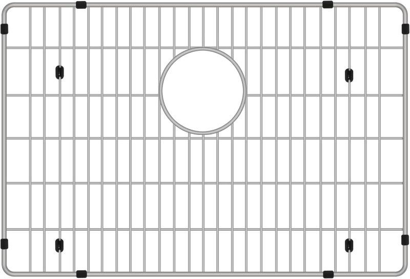 Photo 1 of EBG1914 Stainless Steel Sink Grid Protectors for Kitchen Sink, 19" x 14" Bottom Protector Grid for Kitchen, Bathroom, Yard, Office, Basement, Garage 