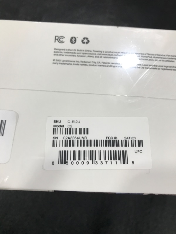 Photo 1 of Level Lock Smart Lock - Satin Nickel + Level Keypad Satin Nickel Lock + Keypad---NEW, FACTORY SEALED, OPENED FOR PICTURES 