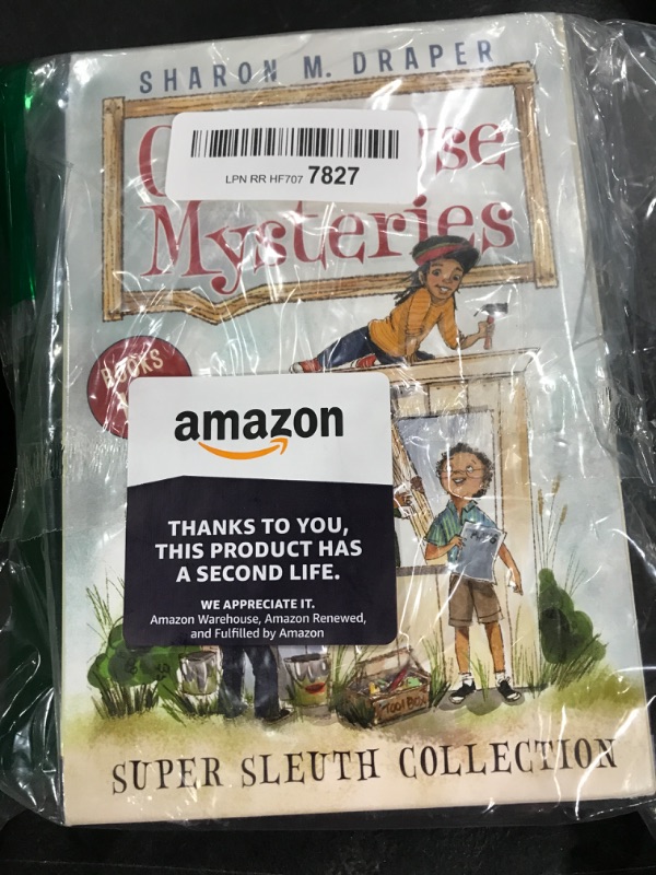 Photo 1 of Clubhouse Mysteries Super Sleuth Collection (Boxed Set): The Buried Bones Mystery; Lost in the Tunnel of Time; Shadows of Caesar's Creek; The Space Mission Adventure; The Backyard Animal Show; Stars and Sparks on Stage