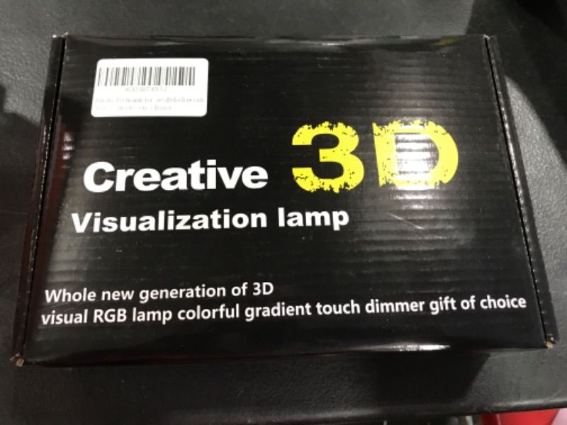 Photo 1 of 3D Dinosaur Toys Night Light for Kids, 3 Patterns and 16 Color Change Decor Lamp, Warm White Light for Sleep, Illusion LED Light for Birthday Gifts Christmas Gifts for Boys Girls night light-L
