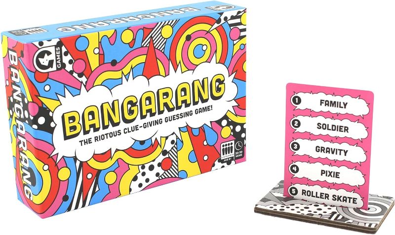Photo 1 of Ginger Fox Bangarang Family Party Card Game | Work Together Giving A Variety of Clues All at Once | Exciting and Hilarious Entertainment for 4-8 Players Aged 8+ | A Fun New Spin On Classic Charades
