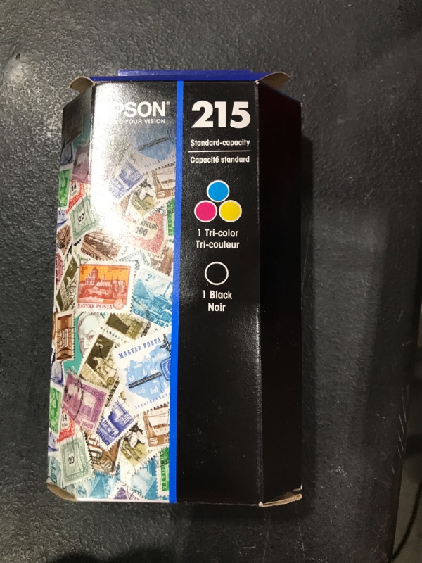 Photo 1 of Epson T215120-BCS Multi-Pack Ink Cartridge & T215 Standard-Capacity Black Ink Cartridge Ink + Black Ink