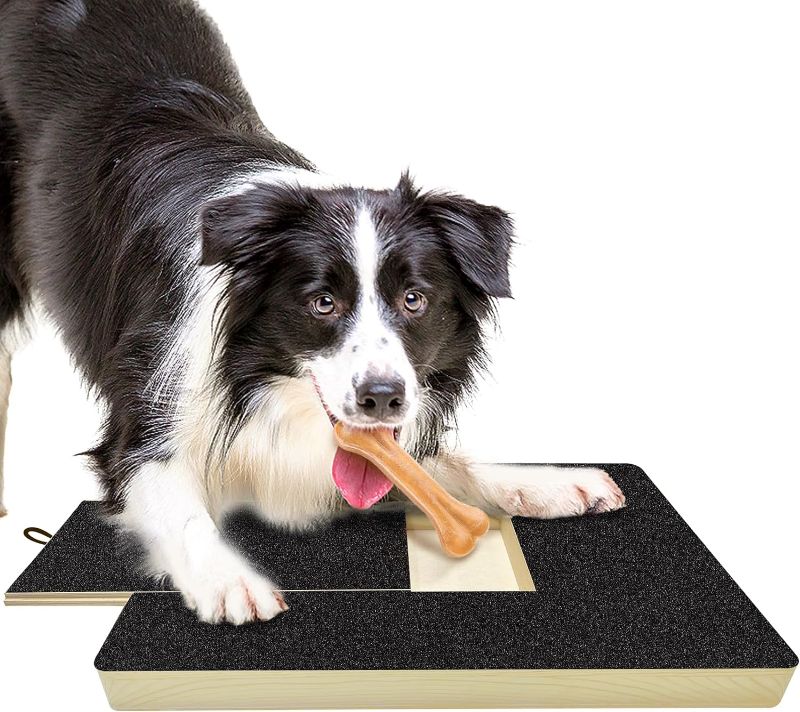 Photo 1 of Dog Nail Scratch Board File - Scratcher Pad Mat Square Scratching Scratchboard Scratchpad Sandpaper Treat Trimming Emery Sand Trimmer Puppy …
