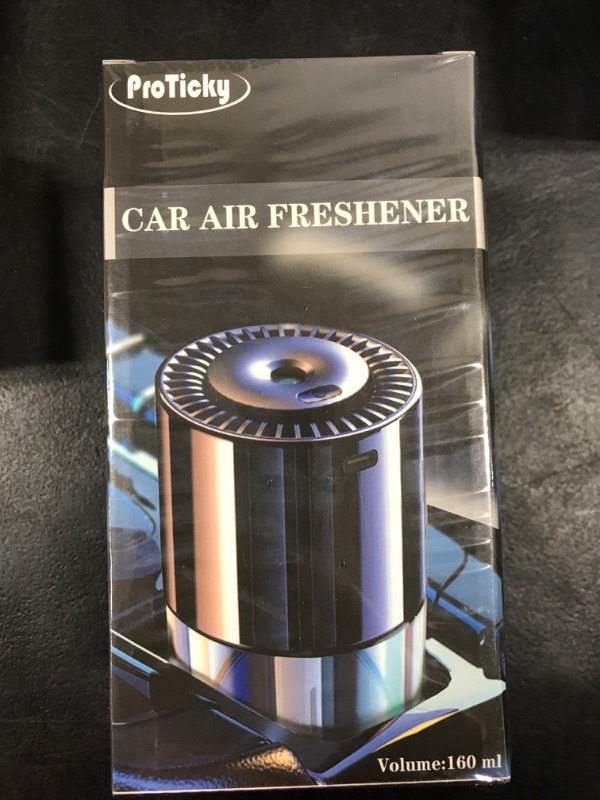 Photo 2 of Car Air Freshener,USB Automotive Fragrance Mist Aroma Diffuser Electric Perfume Atomizer Essential Oil Long Lasting Car Scent Accessories for Bedroom Study Office Hotel Yoga(White-Tea)