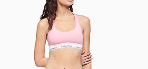 Photo 1 of [Size XL] Calvin Bralette - Light Pink