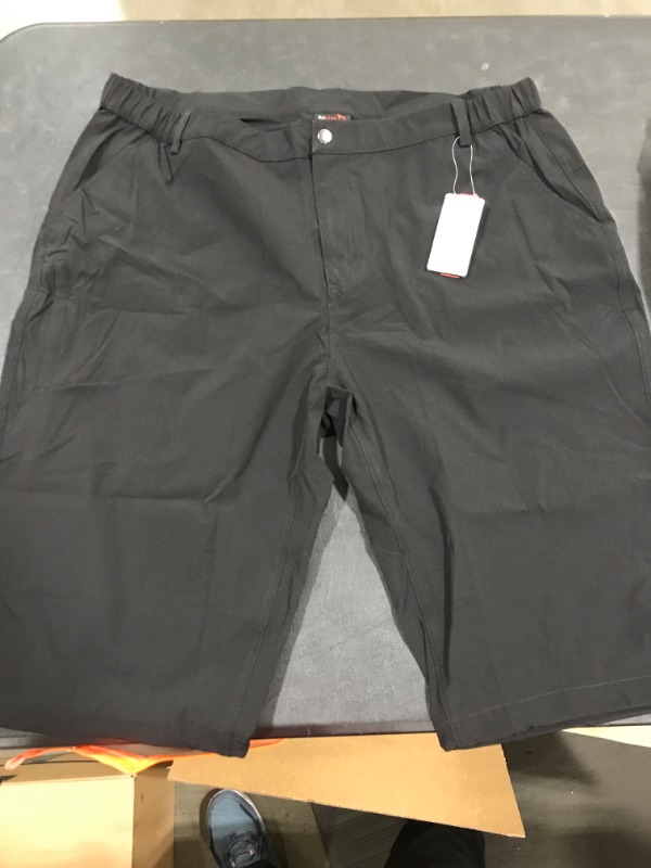 Photo 1 of [Size 2XL] BALEAF Men's Zipper  Shorts - Black