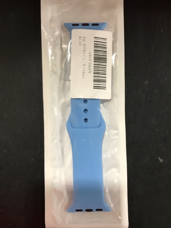 Photo 1 of KEFFOR Sport Bands Soft Silicone Waterproof Strap Compatible with iWatch Women Men  Blue