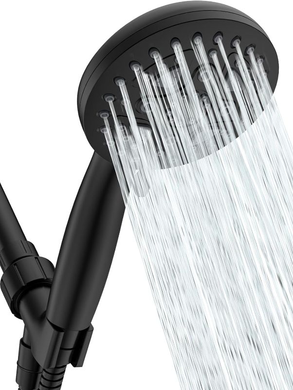 High Pressure Handheld Shower Head with 57 Inch Hose Replacement for ...