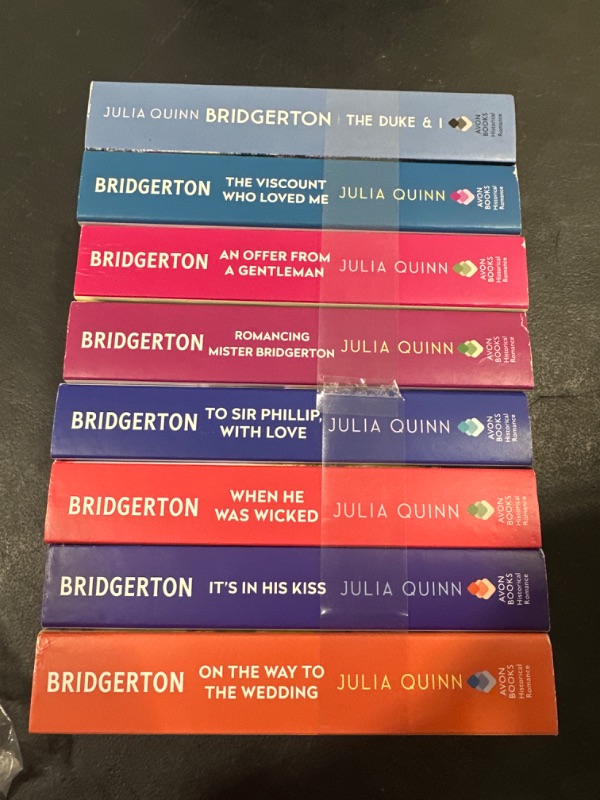 View 2 of Bridgerton Book Series 1-8