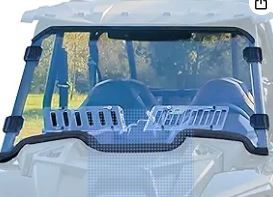 Photo 1 of RZR 1000 XP Windshield, StarknightMT Vented RZR Windshield Compatible with Polaris RZR XP 1000/4 1000 /XP Turbo/XP 4 Turbo 2019-2023 Front Window RZR Accessories